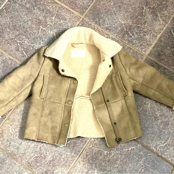 Zara girls jacket 3/4T - Picture 2 of 3